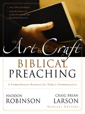 cover image of The Art and Craft of Biblical Preaching